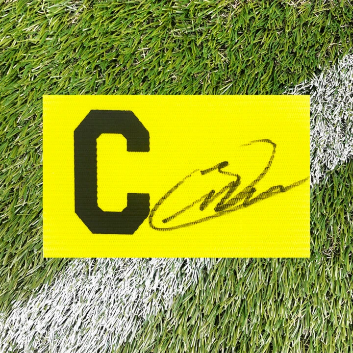 Signed Patrice Evra Armband - Premier League Winner 2013