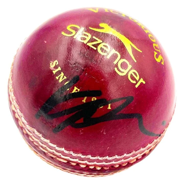 Signed Kagiso Rabada Cricket Ball - South Africa Icon