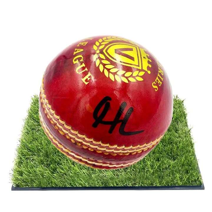 Signed Heinrich Klaasen Framed Ball - T20 Cricket World Cup 2024