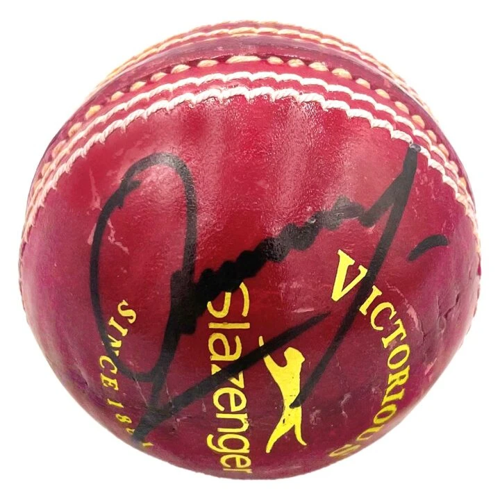 Signed Quinton de Kock Ball - South Africa Icon