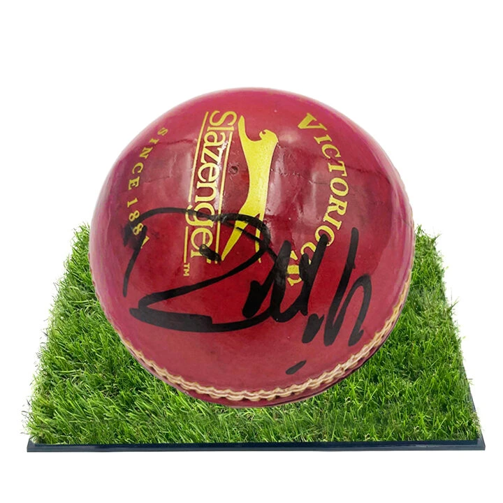 Signed David Miller Framed Ball - Proteas Cricket Icon