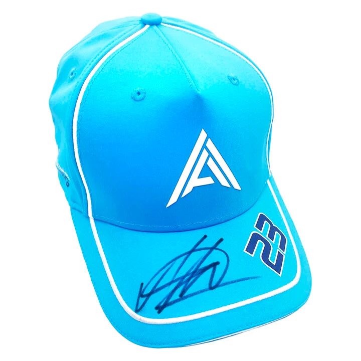 Signed Alex Albon Hat - Formula 1 Williams Racing 2024