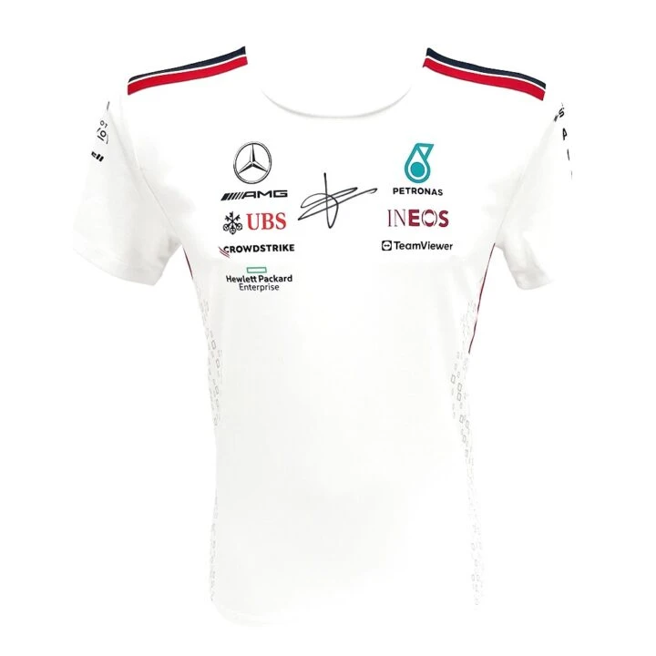 Signed Toto Wolff Shirt - Mercedes Icon F1 2024