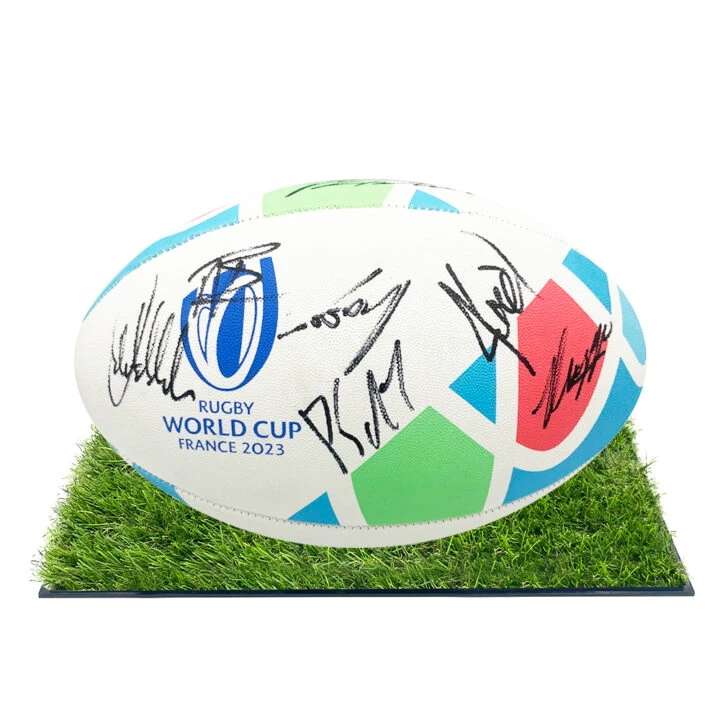 Signed South Africa Framed Ball - Rugby World Cup Winners 2023