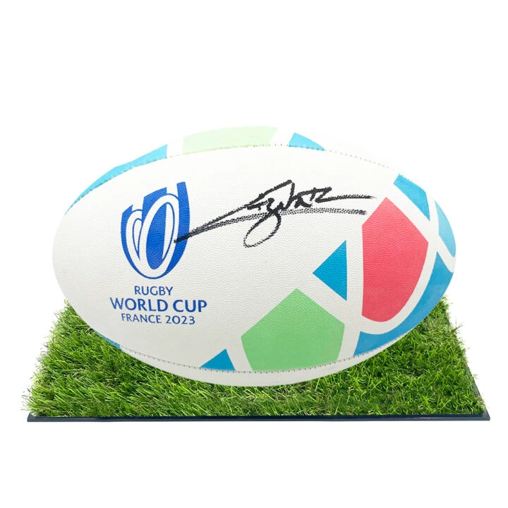 Signed Eben Etzebeth Framed Ball - South Africa RWC Champion 2023