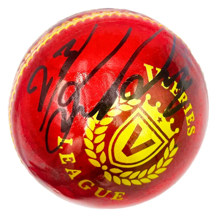 Signed Kamran Akmal Ball - Pakistan Cricket Icon