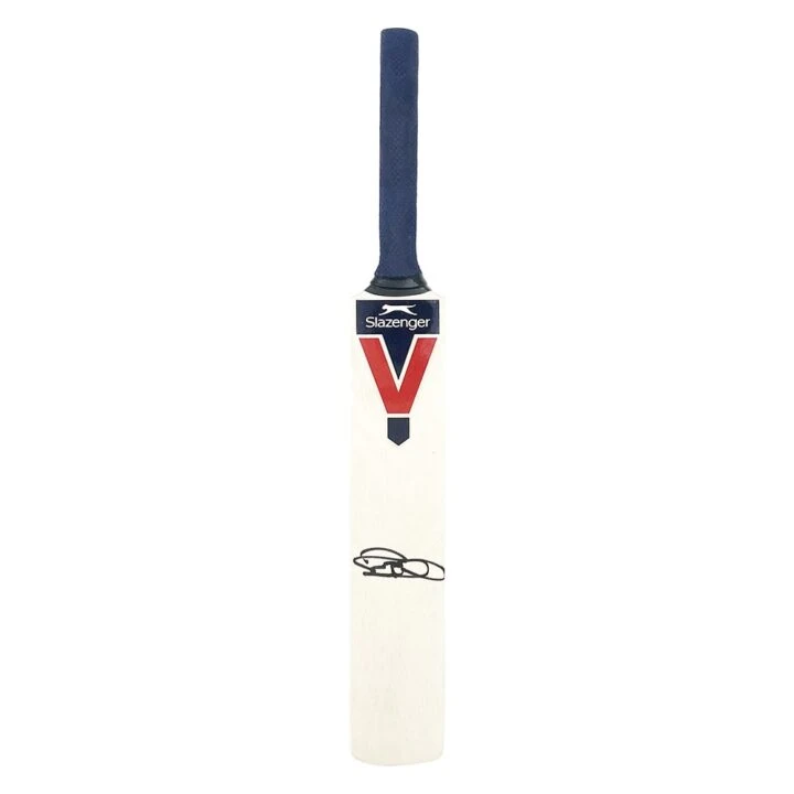 Signed Ravi Bopara Mini Bat - England Cricket Icon