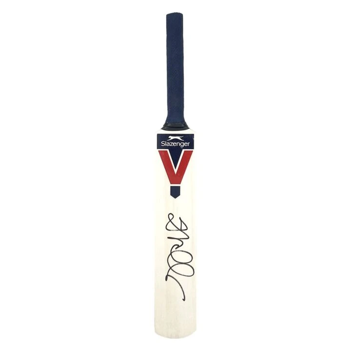 Signed Jacques Kallis Mini Bat - South Africa Cricket Icon