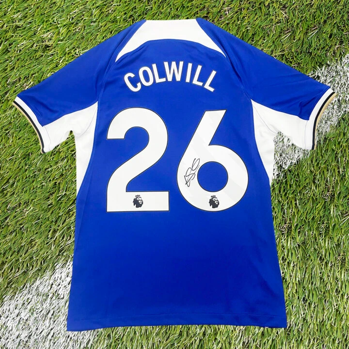 Signed Levi Colwill Shirt - Premier League 2024