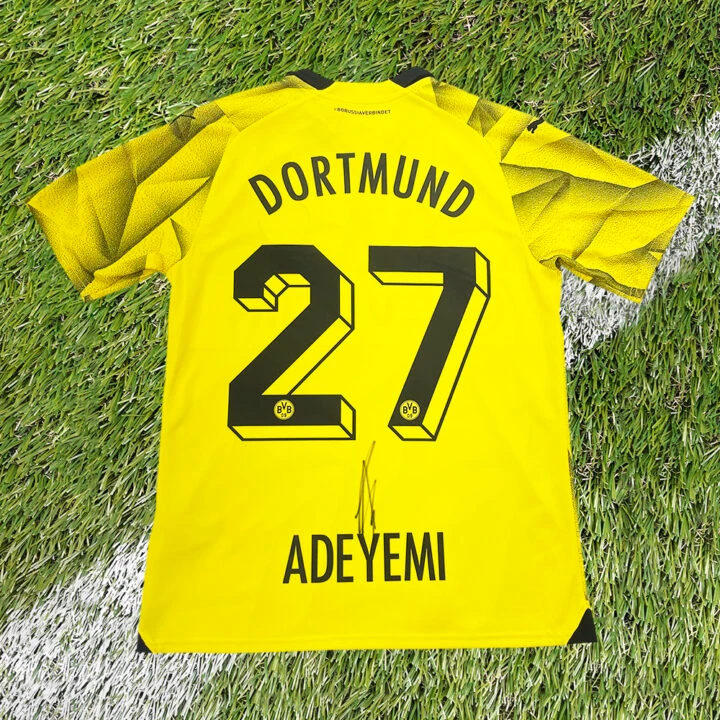 Signed Karim Adeyemi Shirt - Borussia Dortmund Icon