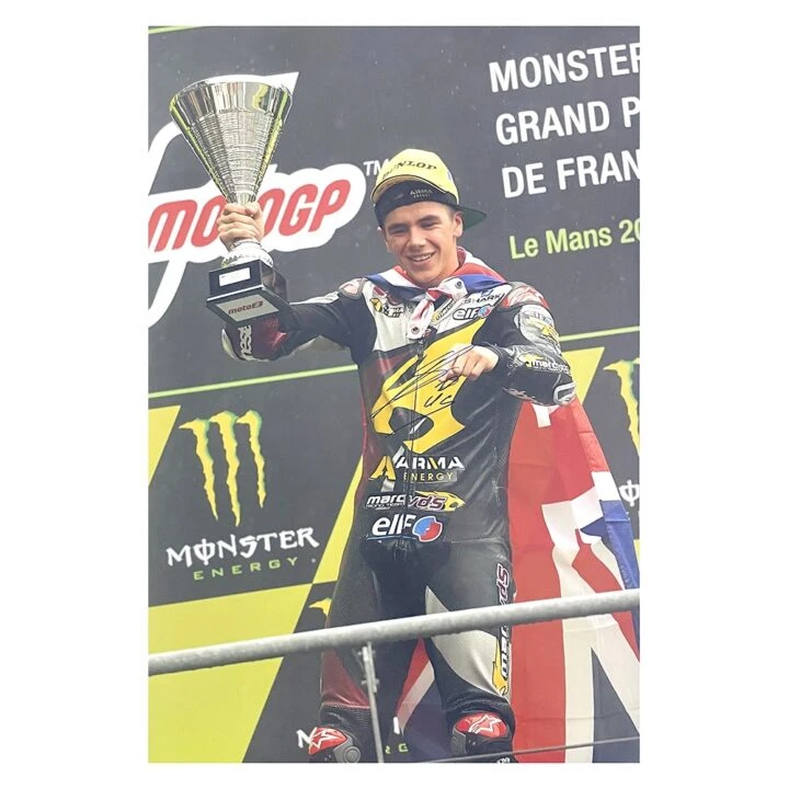 Signed Scott Redding Poster Photo - 18x12 MotoGP Genuine Autograph