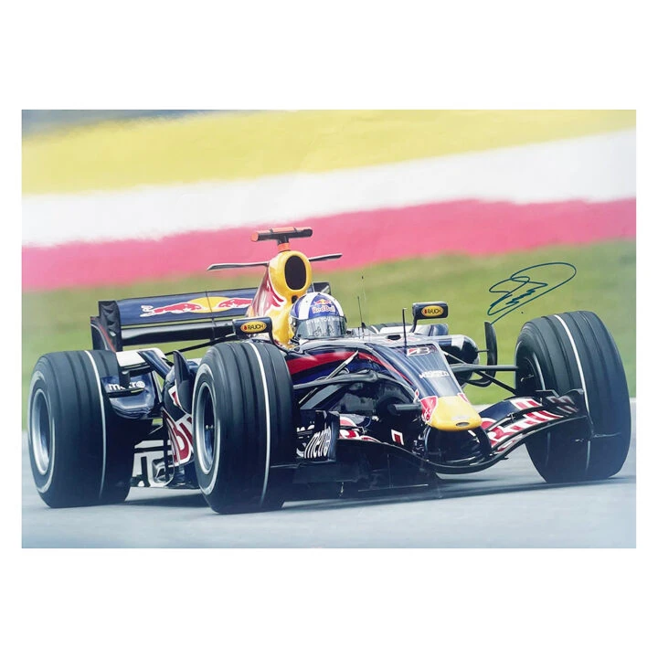 Signed Sebastien Buemi Large Poster Photo - Formula 1 Icon