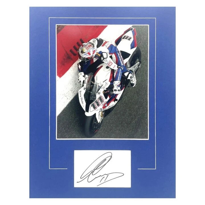 Signed Troy Corser Photo Display - 16x12 MotoGP Icon Autograph