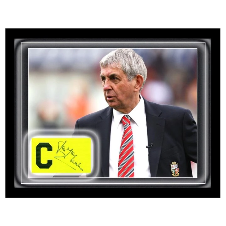 Signed Ian McGeechan Armband Framed Dome - British & Irish Lions Icon