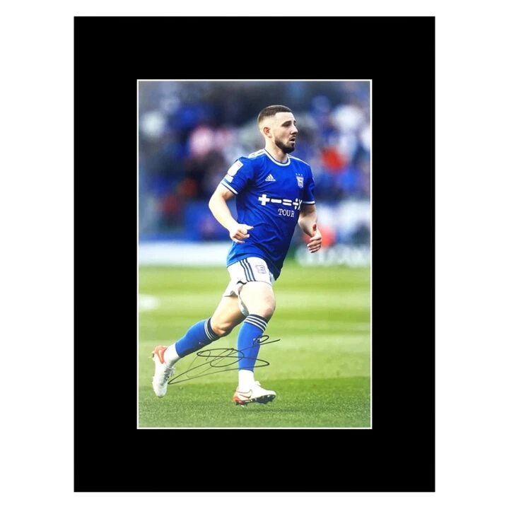 Signed Conor Chaplin Photo Display - 16x12 Ipswich Town Icon Autograph