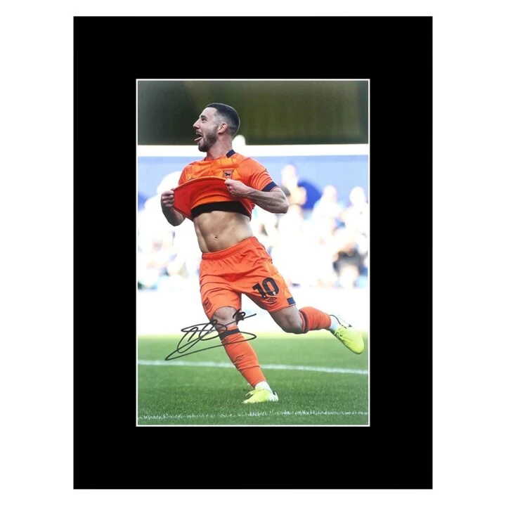 Signed Conor Chaplin Photo Display - 16x12 Ipswich Town Genuine Autograph