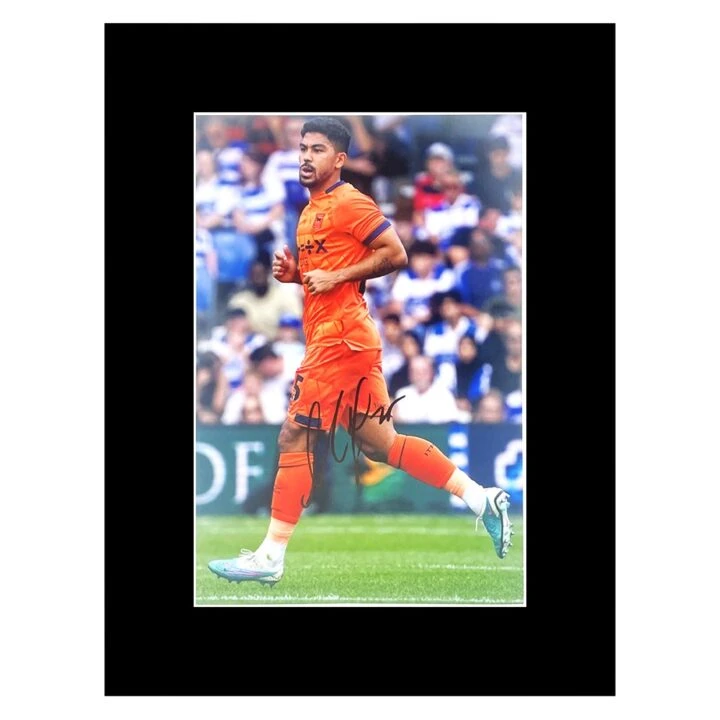 Signed Massimo Luongo Photo Display - 16x12 Ipswich Town Icon