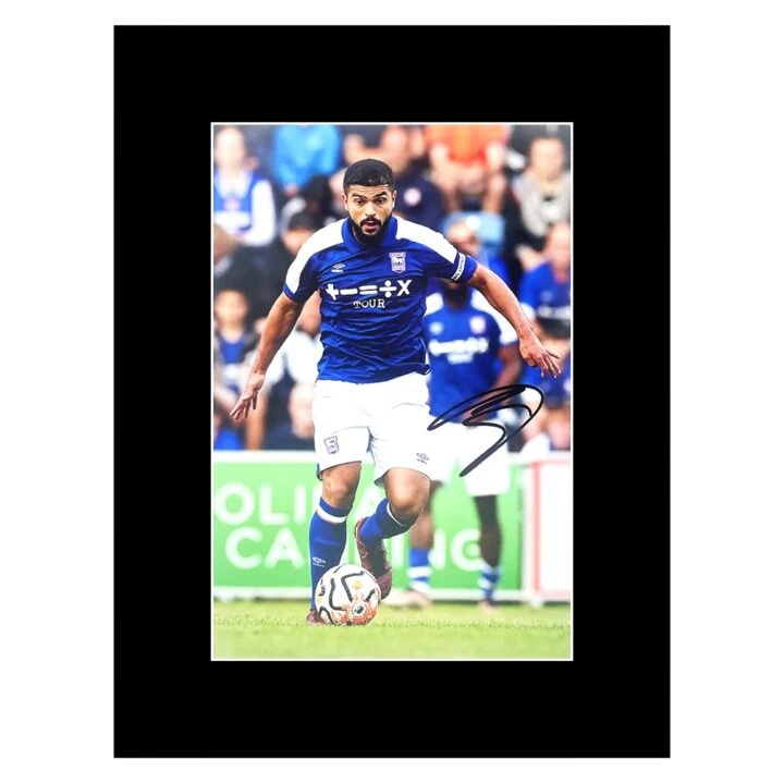 Signed Sam Morsy Photo Display - 16x12 Ipswich Town Icon Autograph