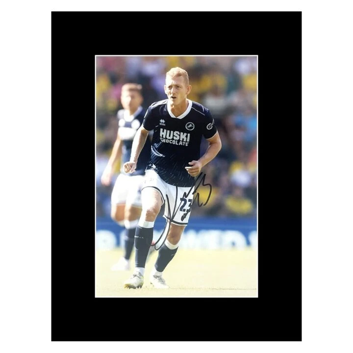 Signed George Saville Photo Display - 16x12 Millwall F.C. Icon Autograph