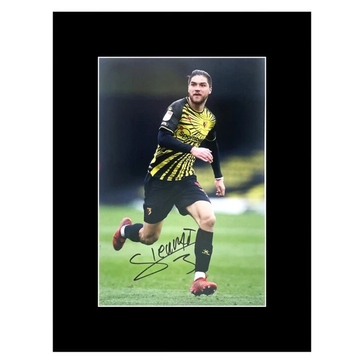 Signed Francisco Sierralta Photo Display - 16x12 Watford F.C. Icon