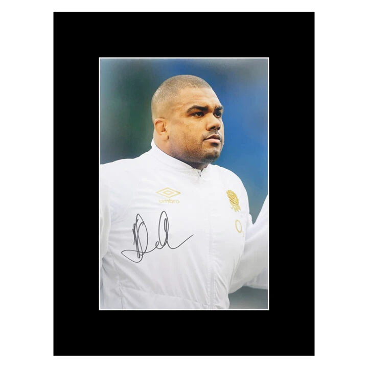 Signed Kyle Sinckler Photo Display - 16x12 England Rugby Icon