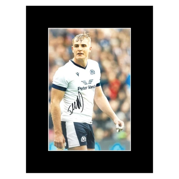 Signed Stafford McDowall Photo Display - 16x12 Scotland Rugby Autograph