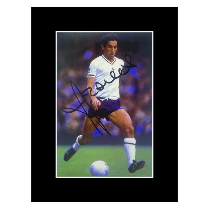 Signed Osvaldo Ardiles Photo Display - 8x6 Tottenham Hotspur Genuine Autograph