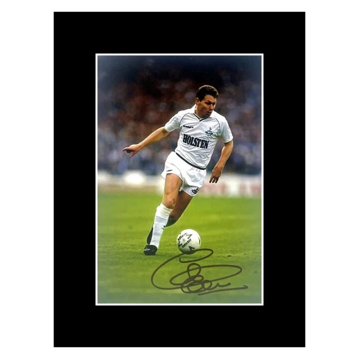 Signed Clive Allen Photo Display - 8x6 Tottenham Hotspur Icon