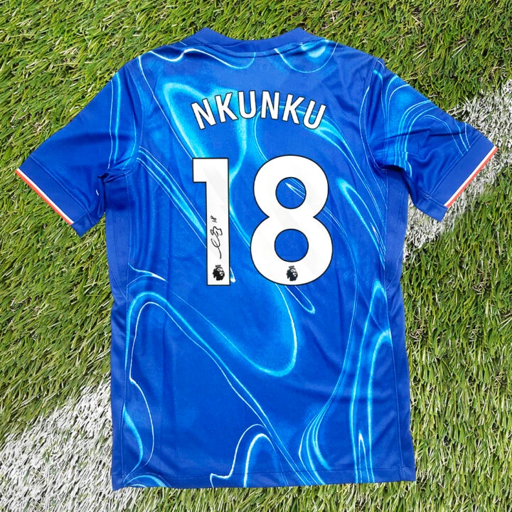 Signed Christopher Nkunku Shirt - Premier League 2025