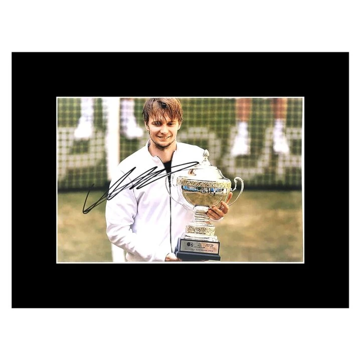 Signed Alexander Bublik Photo Display 16x12 - Tennis Icon