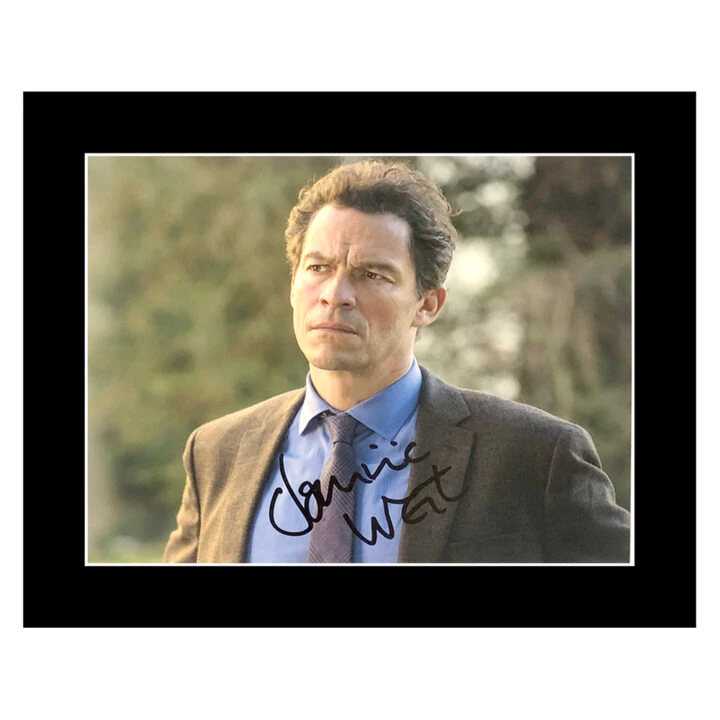 Signed Dominic West Photo Display 12x10 - TV Icon Autograph