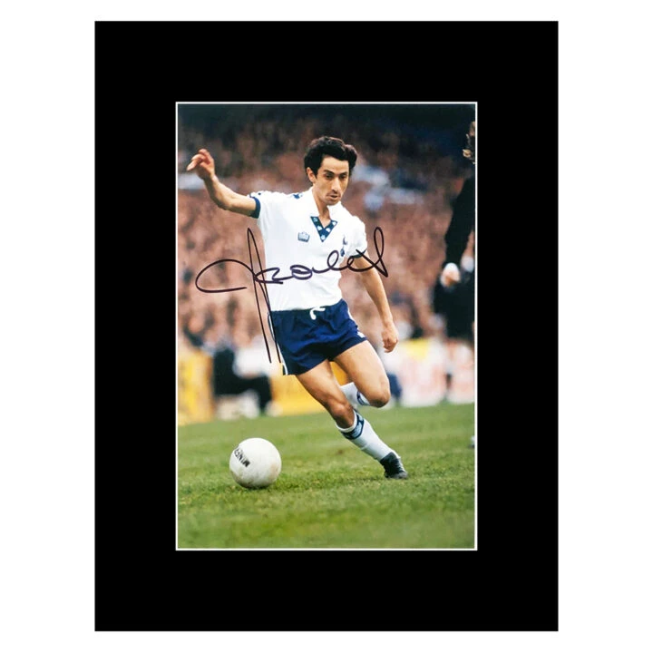 Signed Ossie Ardiles Photo Display 16x12 - Tottenham Hotspur Icon