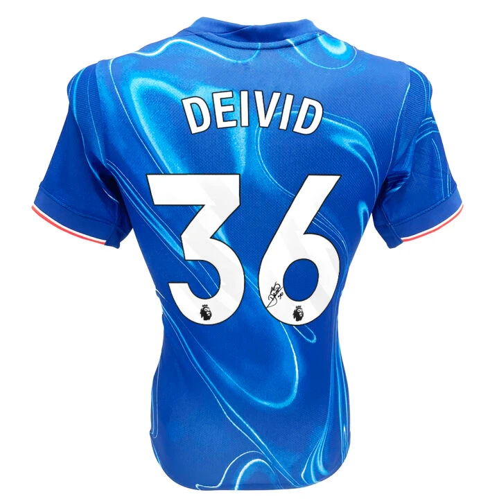 Signed Deivid Washington Shirt - Chelsea FC 2025