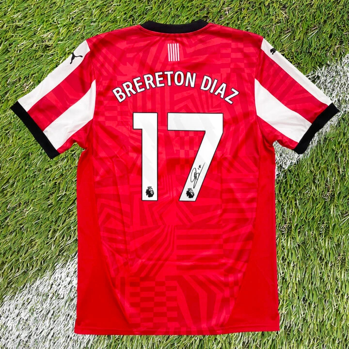 Signed Ben Brereton Diaz Shirt - Premier League 2025